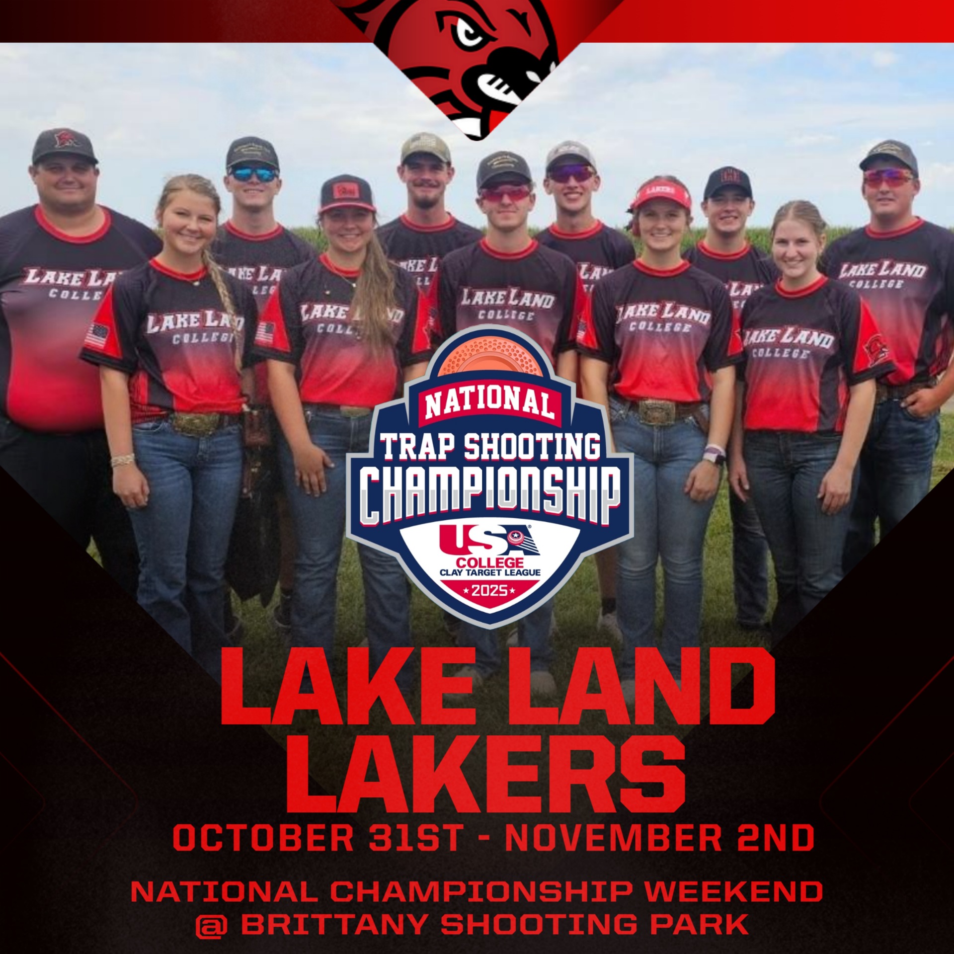 Laker Clay Target Shooting competes in Tarp Shooting Championship