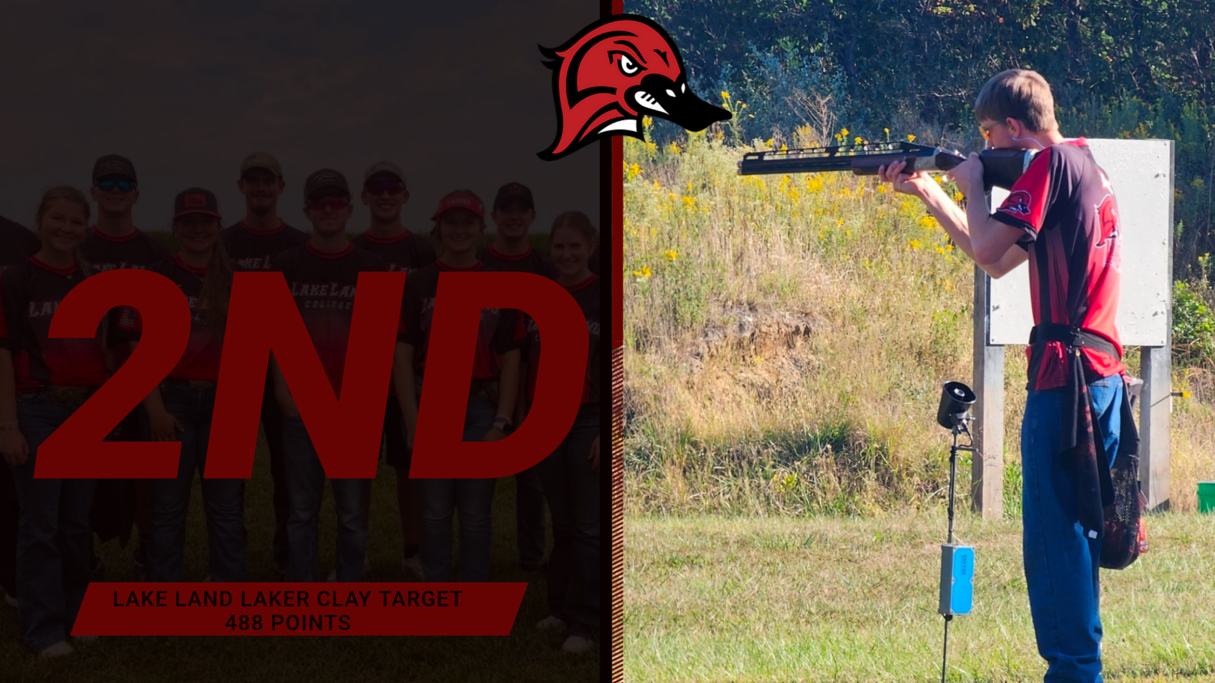 After Day 2 your Laker Clay Target Holds Strong in 2nd Pace with 488 points.