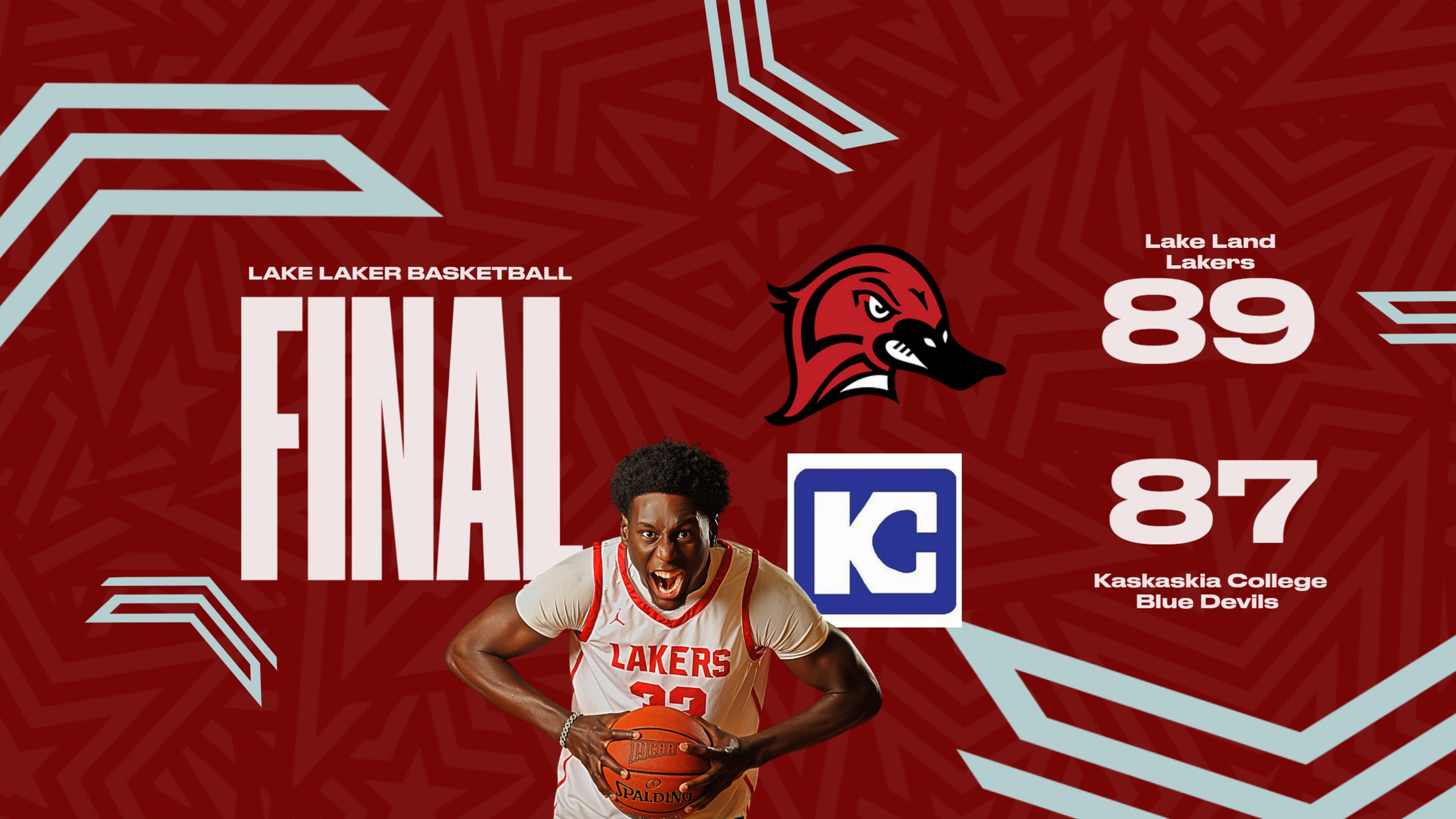 Lakers Hang on and Defeat the Blue Devils of Kaskaskia College