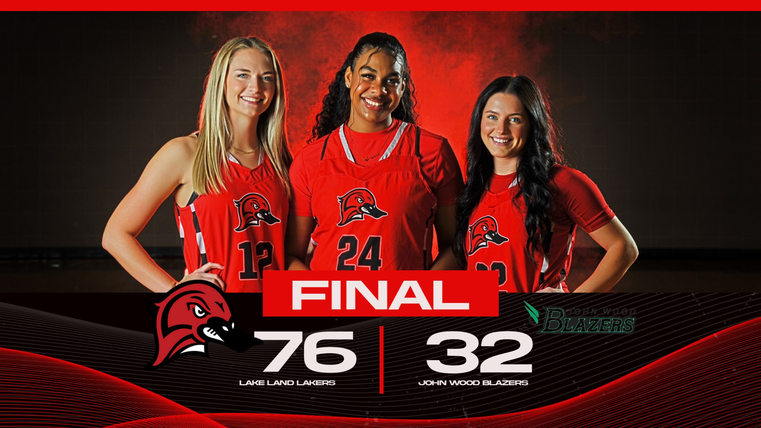 Lakers honor the Sophomores with a 76-32 win over the Blazers of John Wood CC